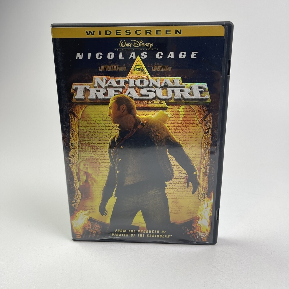 National Treasure DVD‎ 2005 Widescreen Nicolas Cage Action Drama